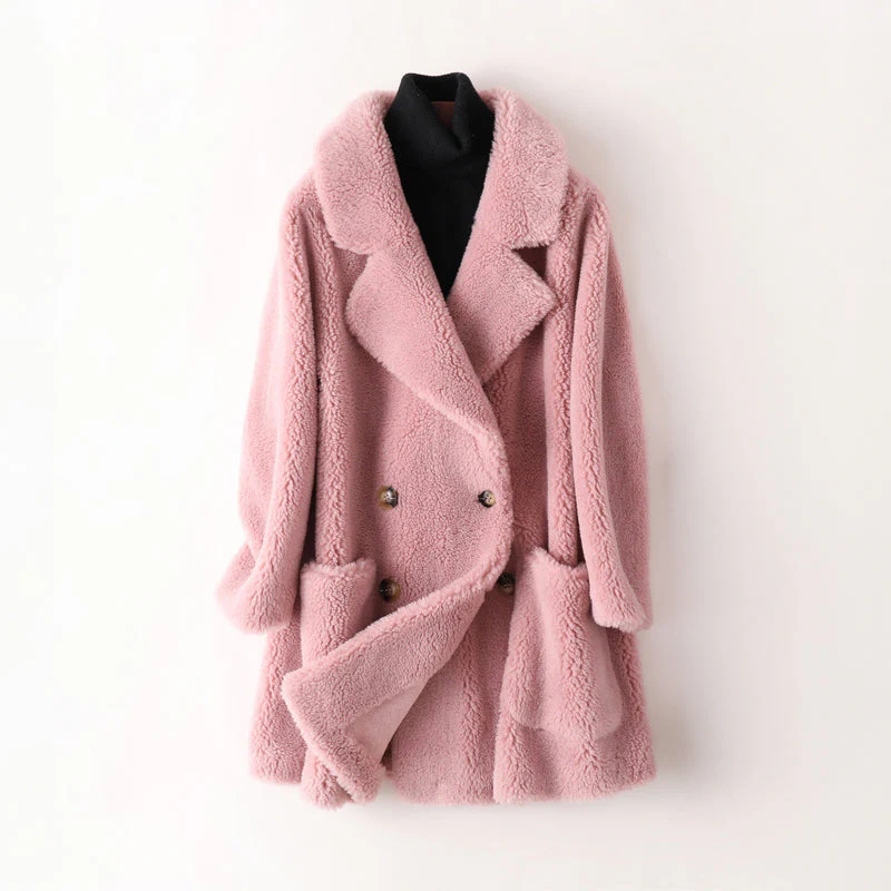 Sofia Amoretti Isernia Shearling Coat - Image 4