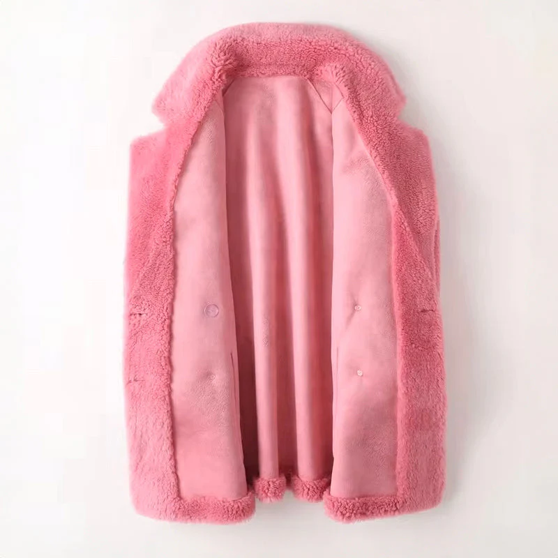 Sofia Amoretti Isernia Shearling Coat - Image 5
