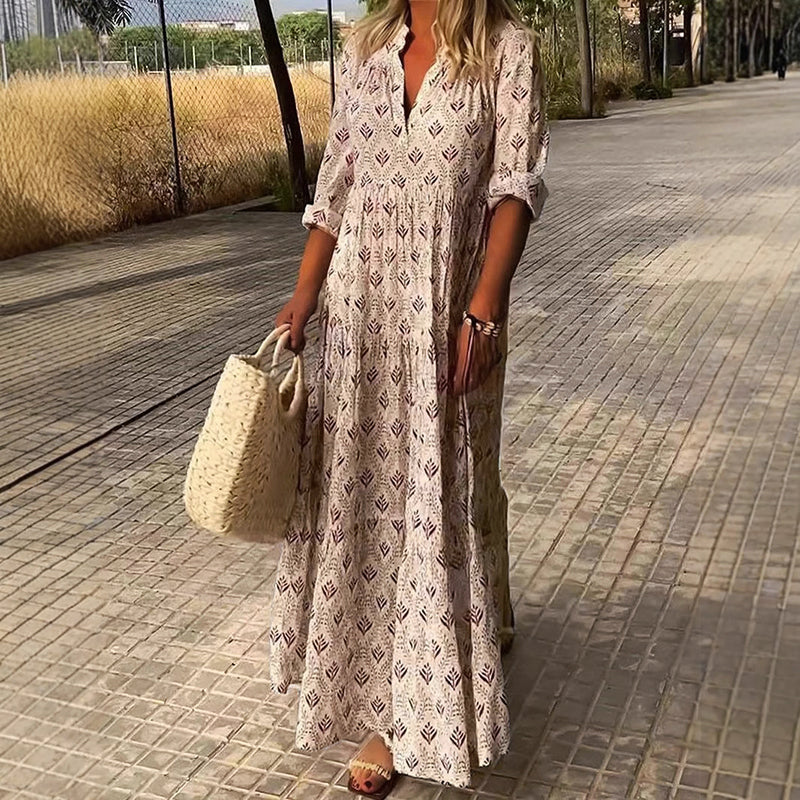 Sofia Amoretti Maxi Dress with All-Over Print - Image 3