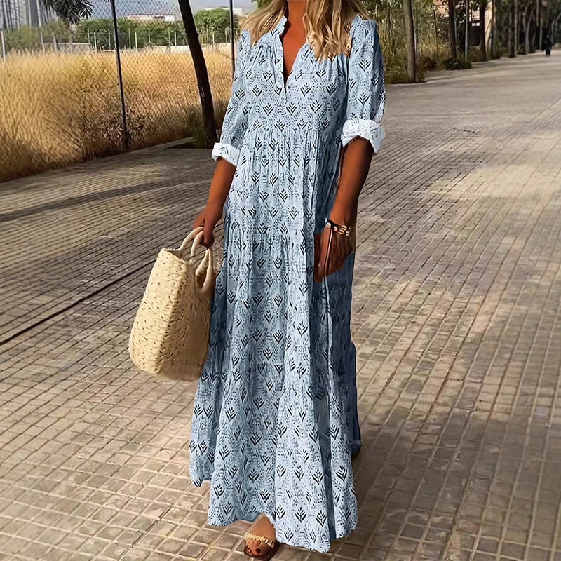 Sofia Amoretti Maxi Dress with All-Over Print - Image 4