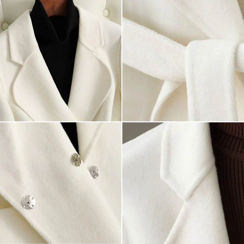 Sofia Amoretti Monochrome Opulence Coat - Image 6