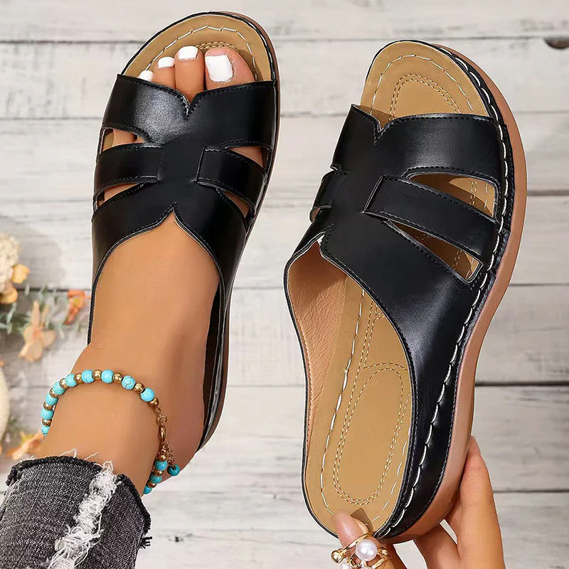 Sofia Amoretti Open-Toe Mule Sandals - Image 2