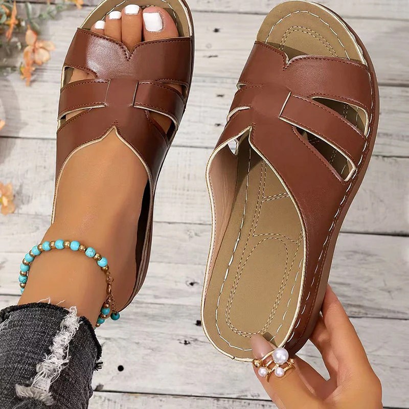 Sofia Amoretti Open-Toe Mule Sandals - Image 4