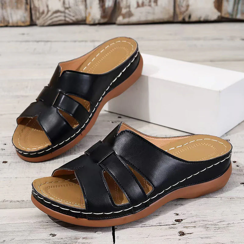 Sofia Amoretti Open-Toe Mule Sandals - Image 5