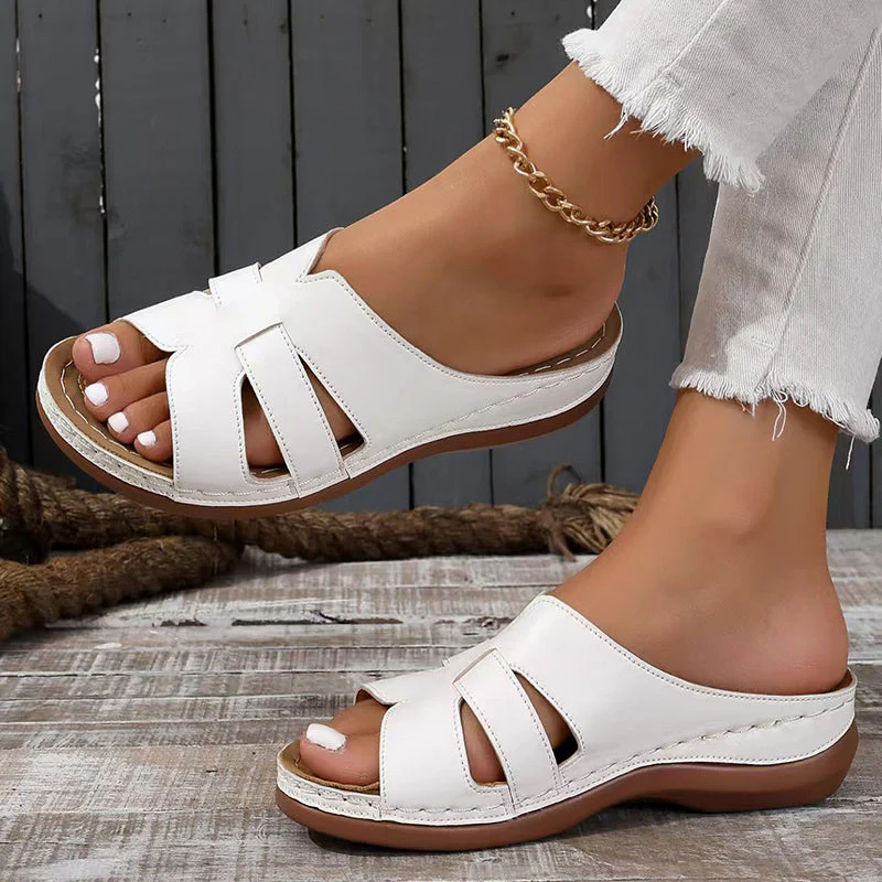 Sofia Amoretti Open-Toe Mule Sandals - Image 8