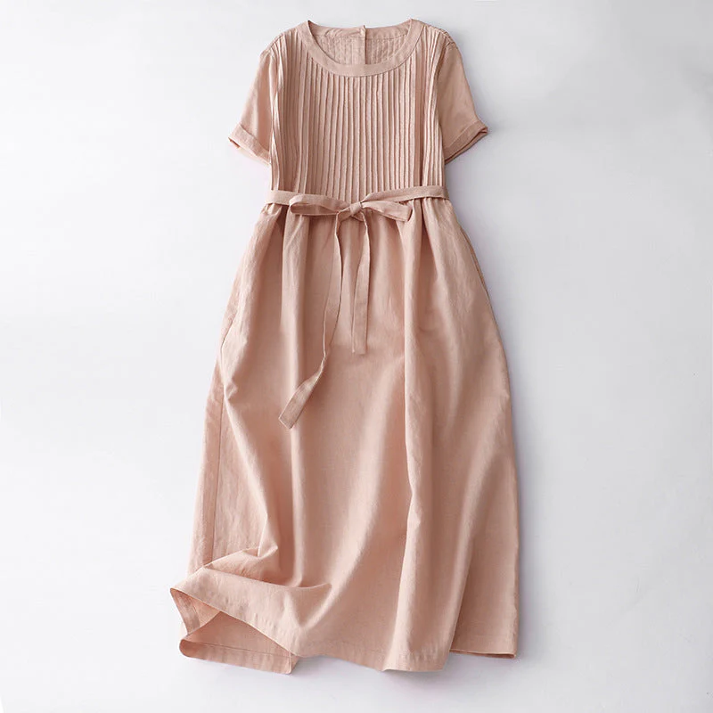 Sofia Amoretti Retro Pleated Dress - Image 2