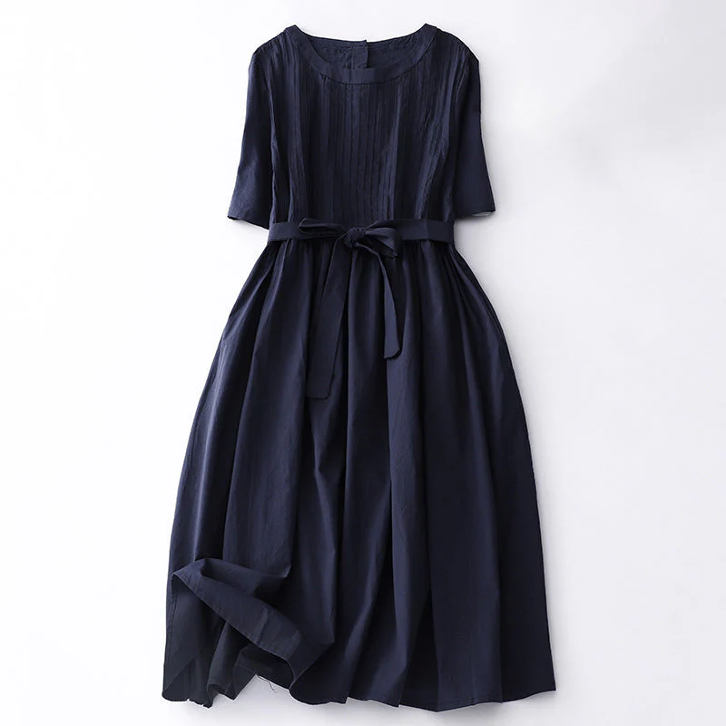 Sofia Amoretti Retro Pleated Dress - Image 4