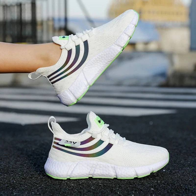 Sofia Amoretti Running Sneakers with Contrast Stripes - Image 5