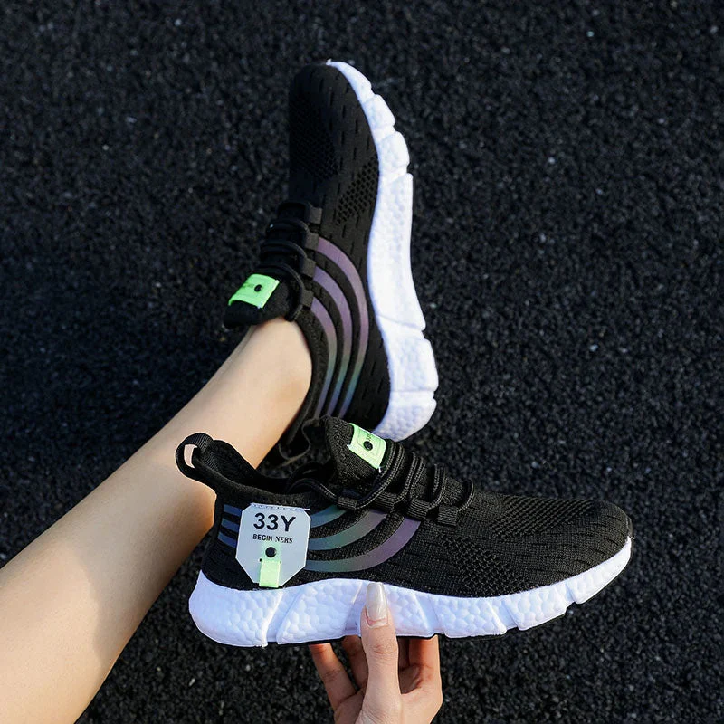 Sofia Amoretti Running Sneakers with Contrast Stripes - Image 8
