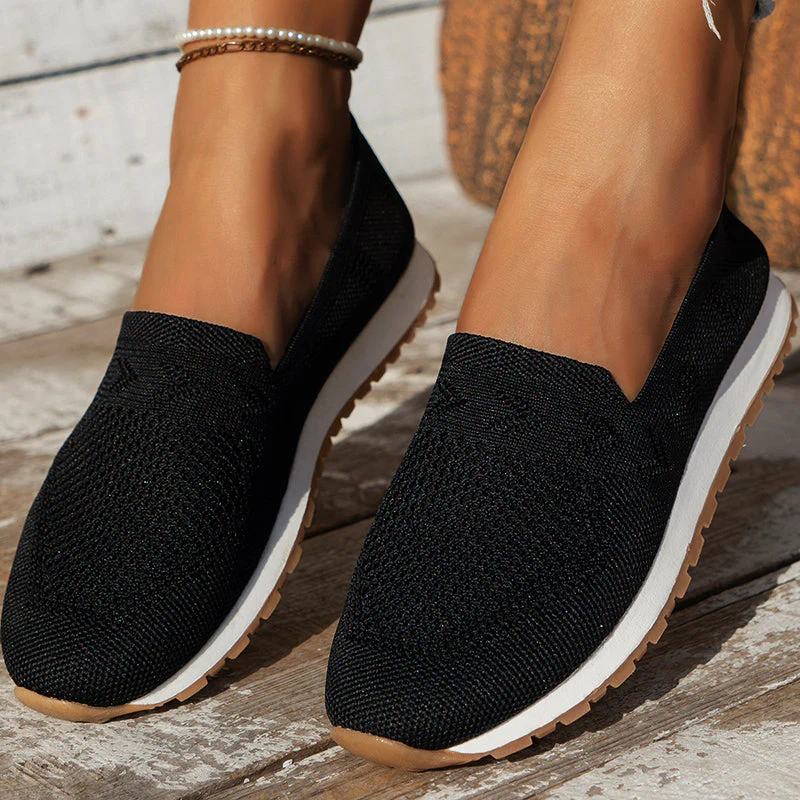 Sofia Amoretti Slip-On Mesh Shoes - Image 6