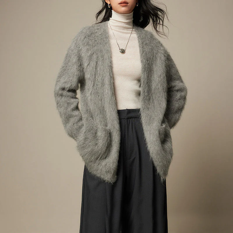 Sofia Amoretti Ultra Soft Alpaca Cardigan - Image 3