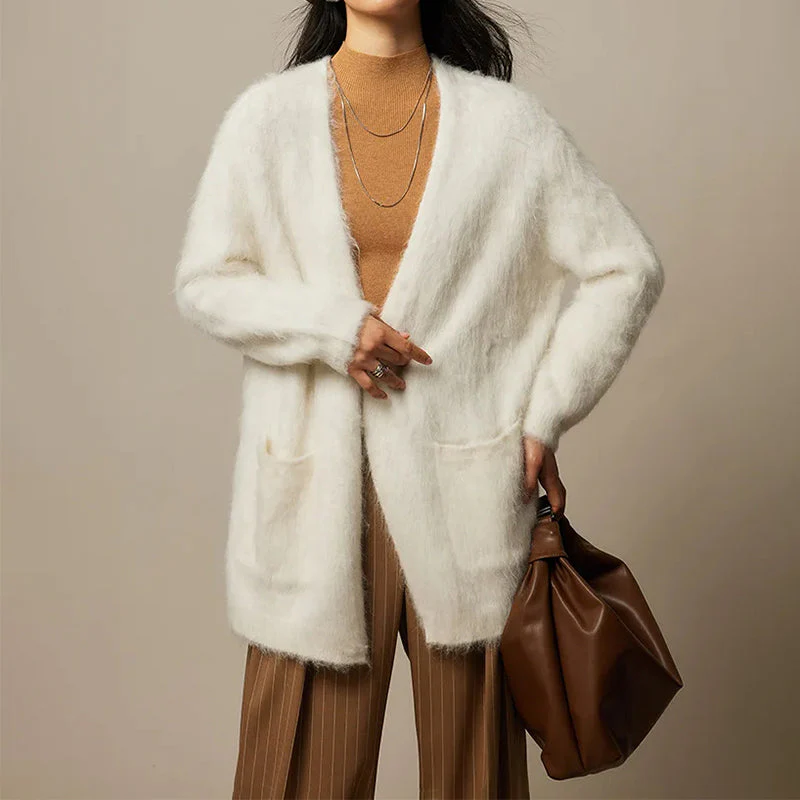 Sofia Amoretti Ultra Soft Alpaca Cardigan - Image 4
