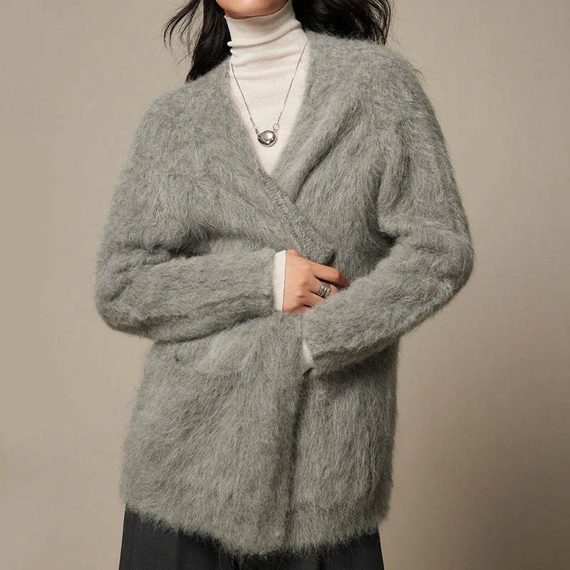 Sofia Amoretti Ultra Soft Alpaca Cardigan - Image 5