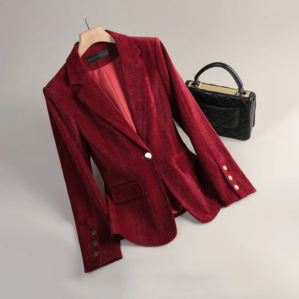 Sofia Amoretti Velvet Dawn Blazer - Image 2