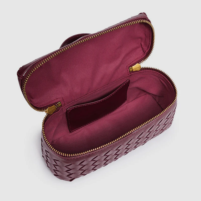 Sofia Amoretti Woven Crossbody Bag - Image 6