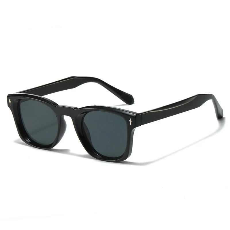 Square Frame Sunglasses with Tinted Lenses - Image 4