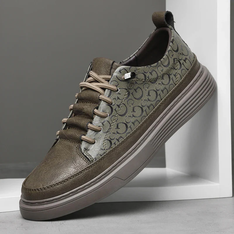 Street Craft Leather Sneakers - Image 3