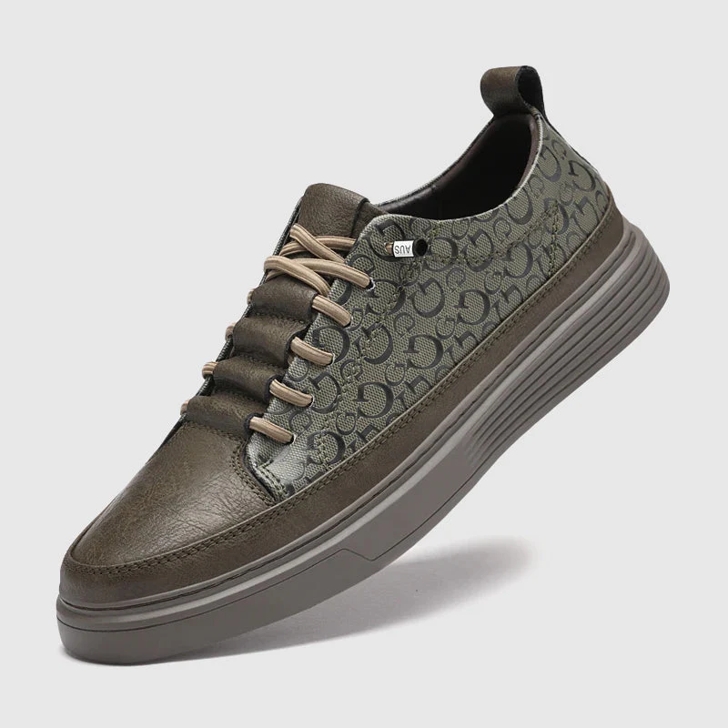 Street Craft Leather Sneakers - Image 6