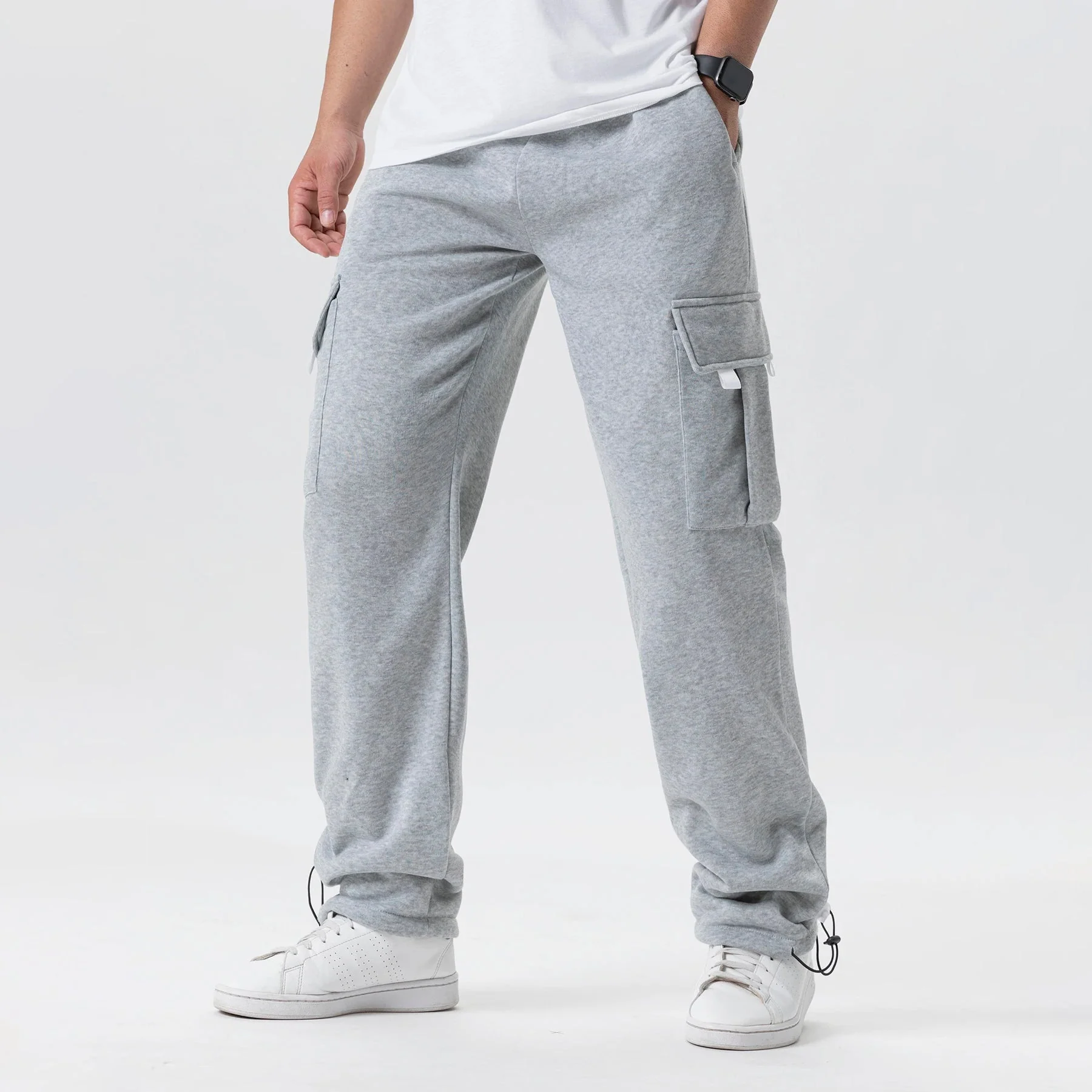 Streetwear Thermal Men’s Jogger Pants - Image 2