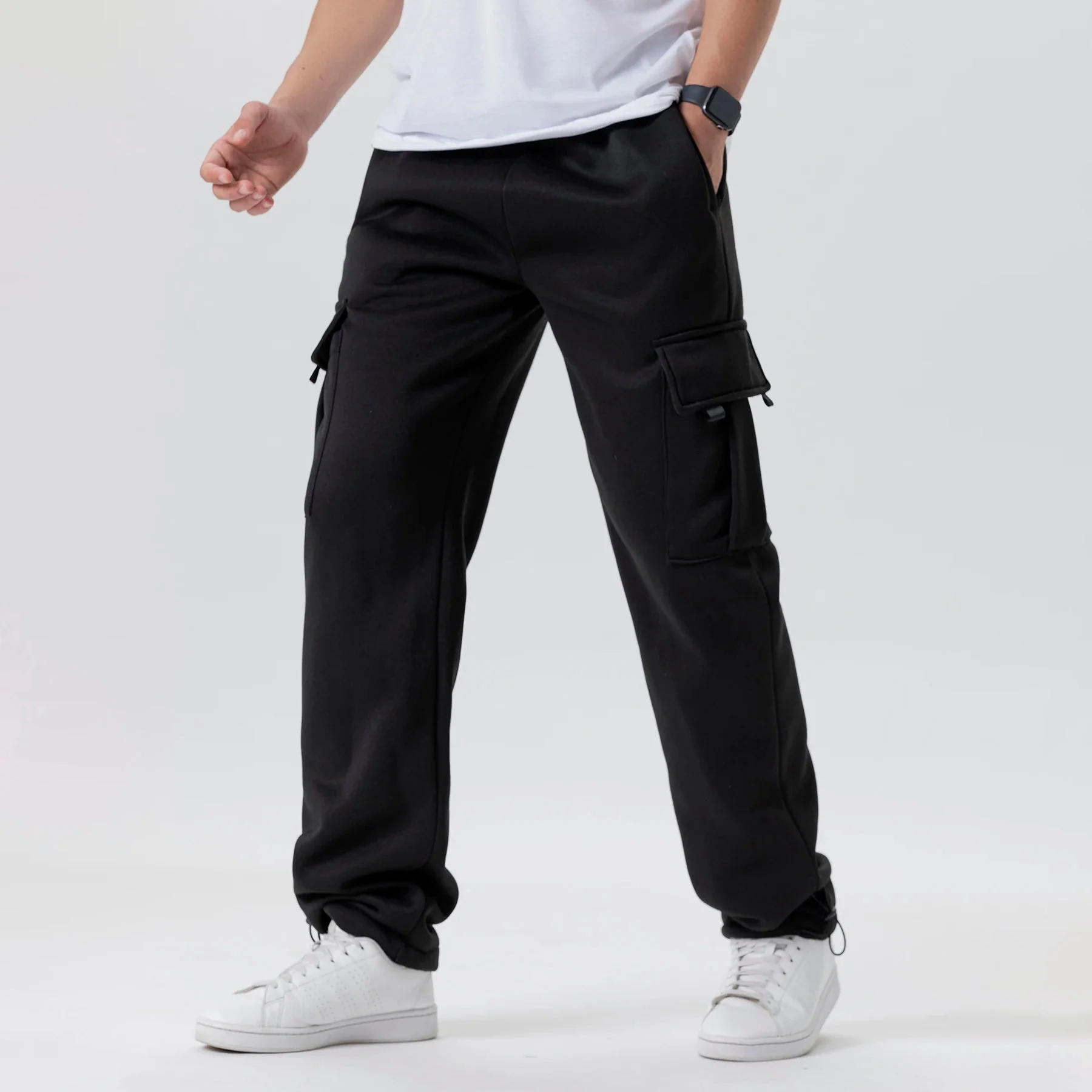 Streetwear Thermal Men’s Jogger Pants - Image 3