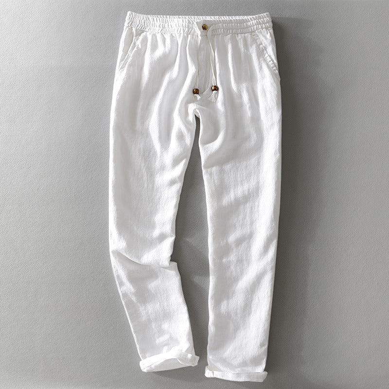 Theodore Willow Casual Linen Pants - Image 3
