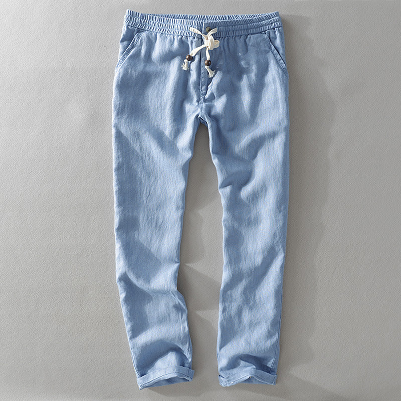 Theodore Willow Casual Linen Pants - Image 4