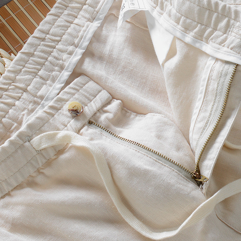 Theodore Willow Casual Linen Pants - Image 6