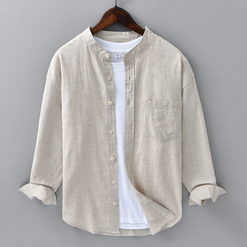 Theodore Willow Casual Linen Shirt - Image 3
