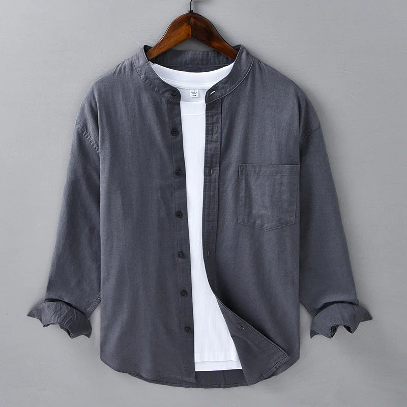 Theodore Willow Casual Linen Shirt - Image 4