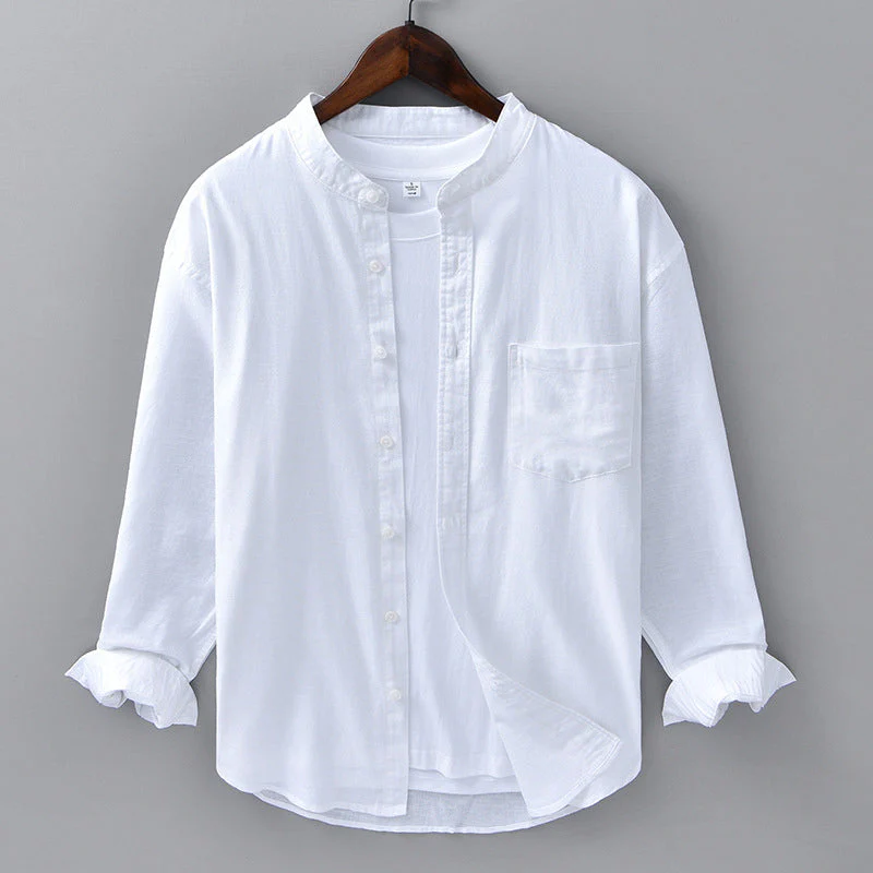 Theodore Willow Casual Linen Shirt - Image 5
