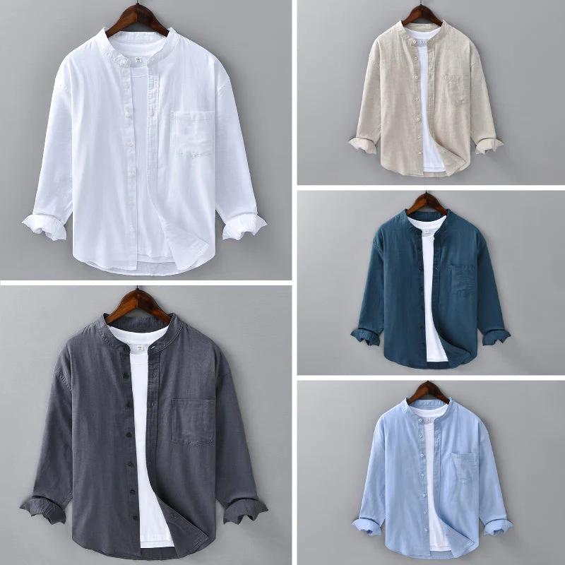 Theodore Willow Casual Linen Shirt - Image 6