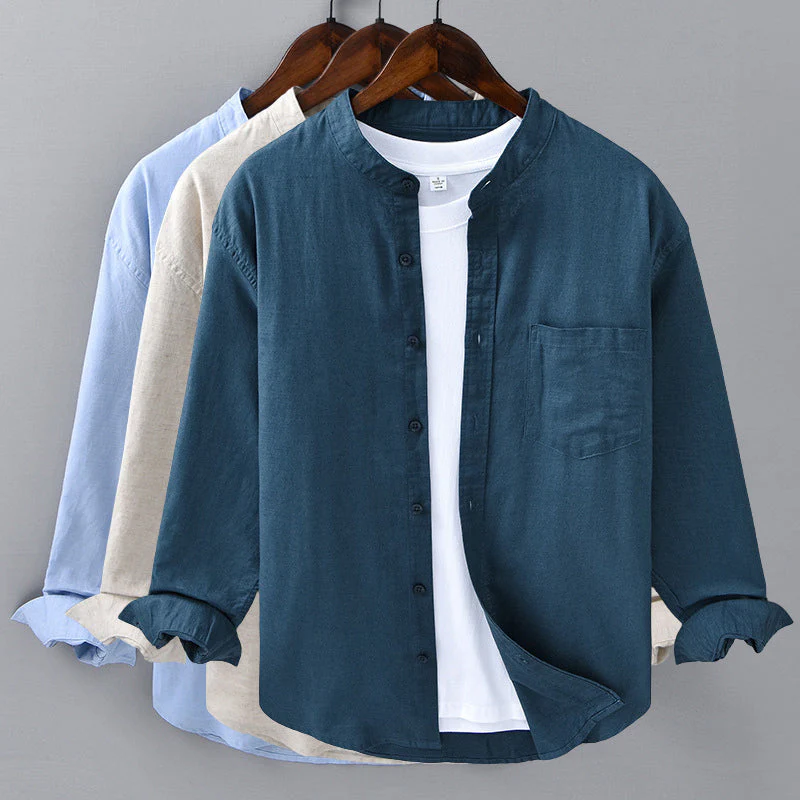 Theodore Willow Casual Linen Shirt - Image 7