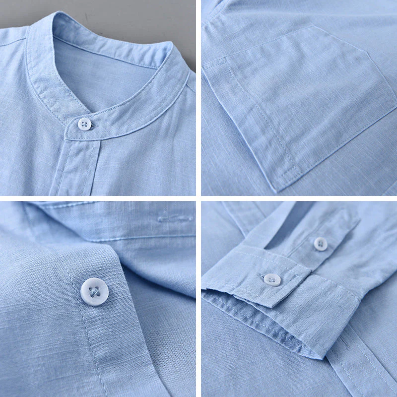 Theodore Willow Casual Linen Shirt - Image 9