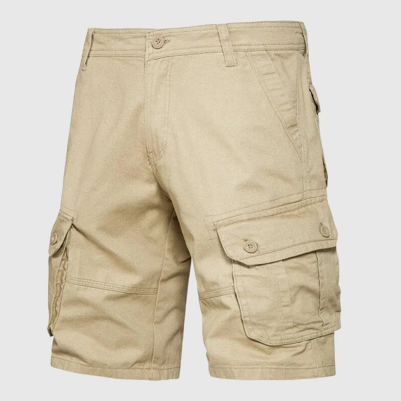 Theodore Willow Cotton Cargo Shorts - Image 3