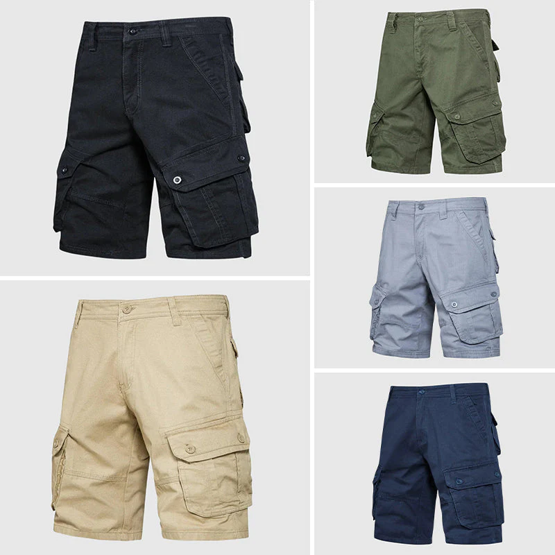 Theodore Willow Cotton Cargo Shorts - Image 7