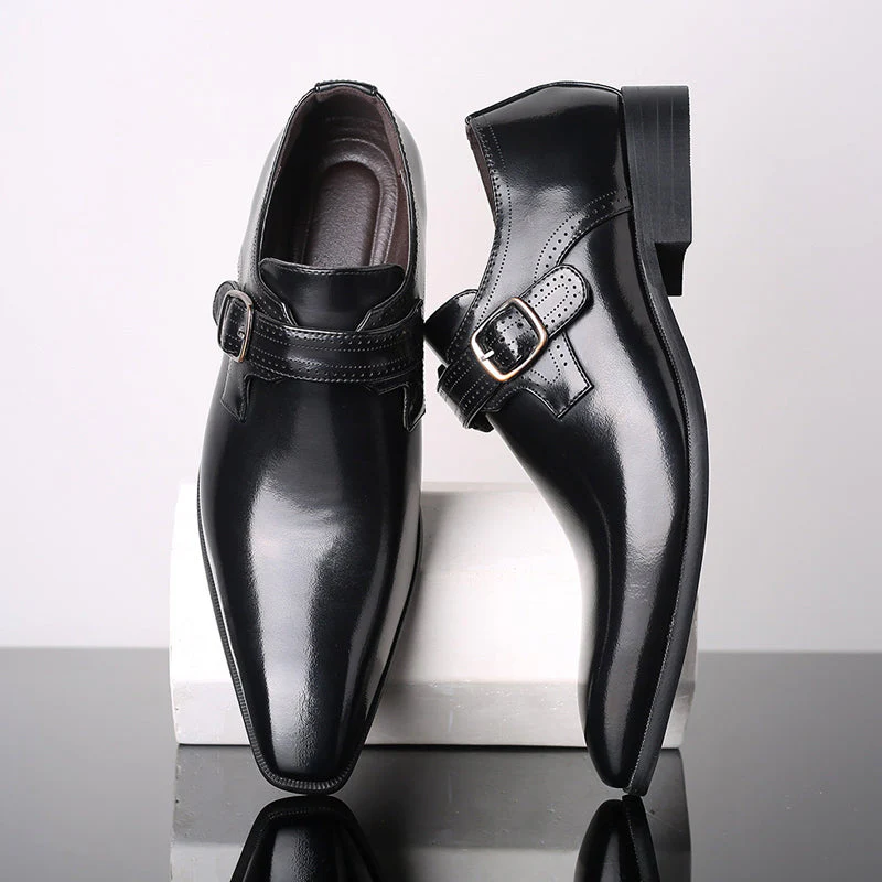 Theodore Willow Lacquered Monk Shoes - Image 3