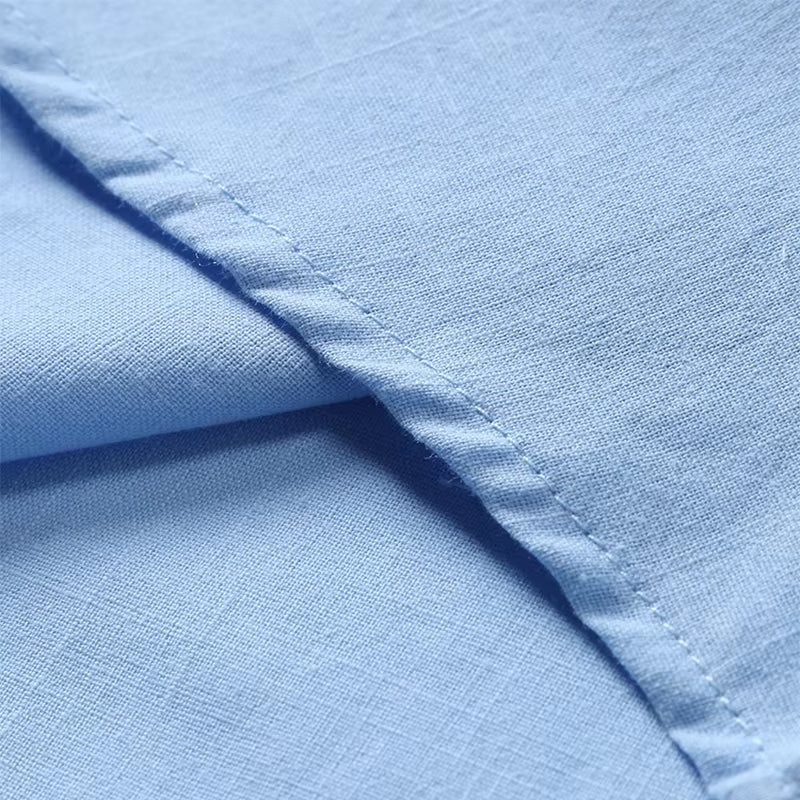 Theodore Willow Linen Polo Shirt - Image 7