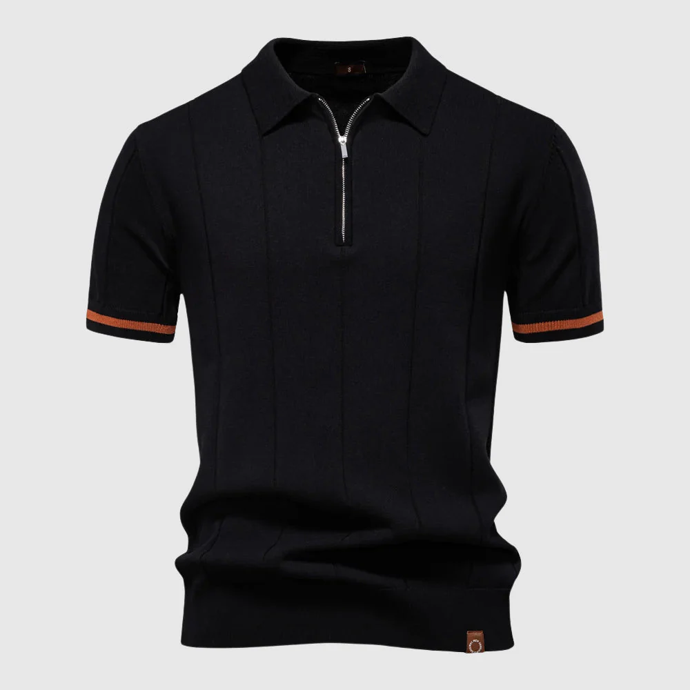 Theodore Willow MetroZip Polo Shirt - Image 2