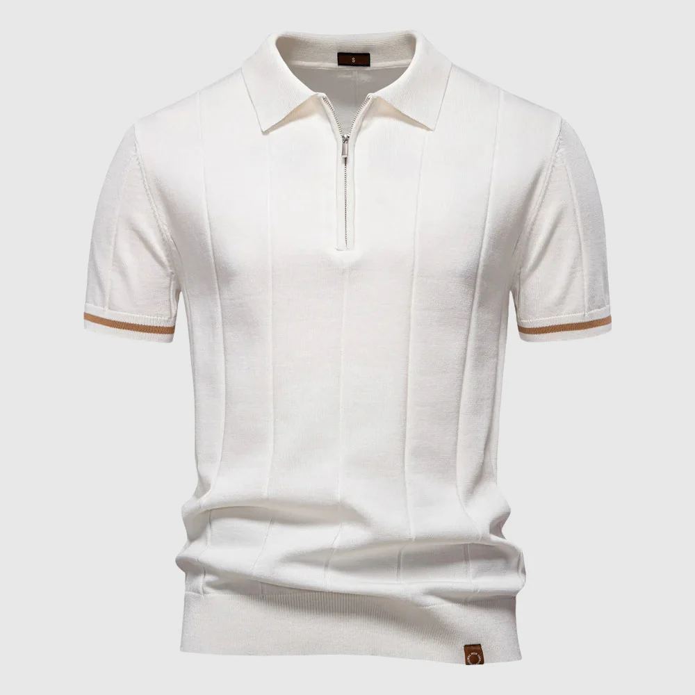 Theodore Willow MetroZip Polo Shirt - Image 3