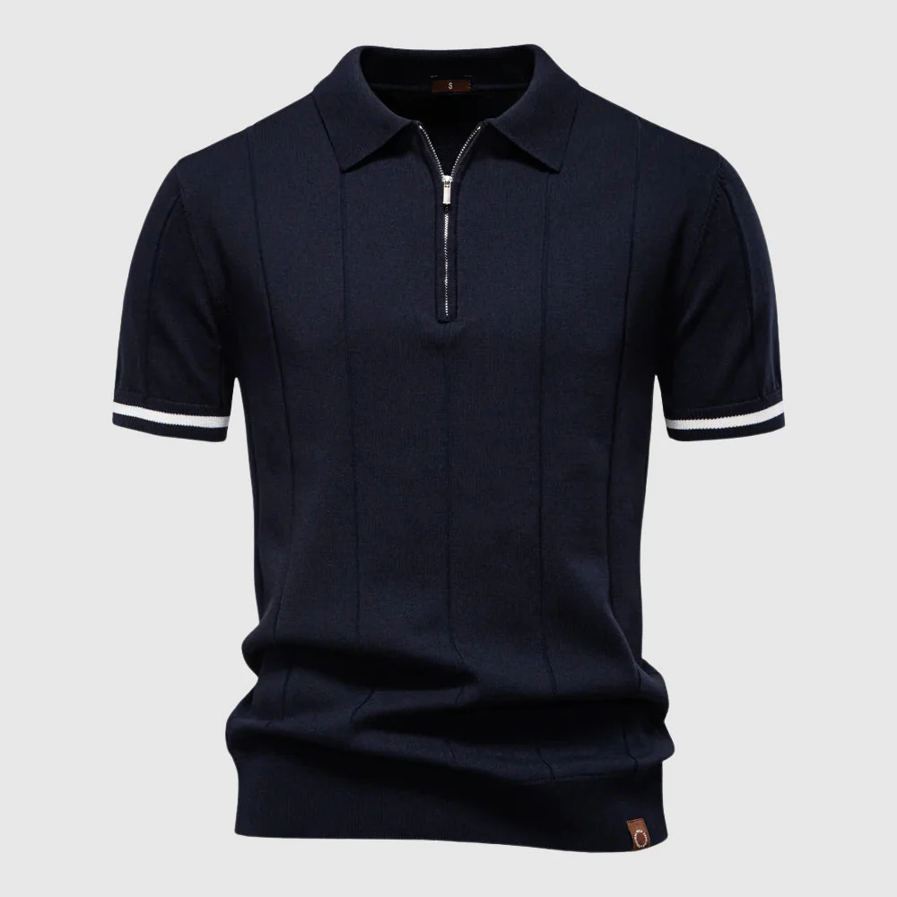 Theodore Willow MetroZip Polo Shirt - Image 5