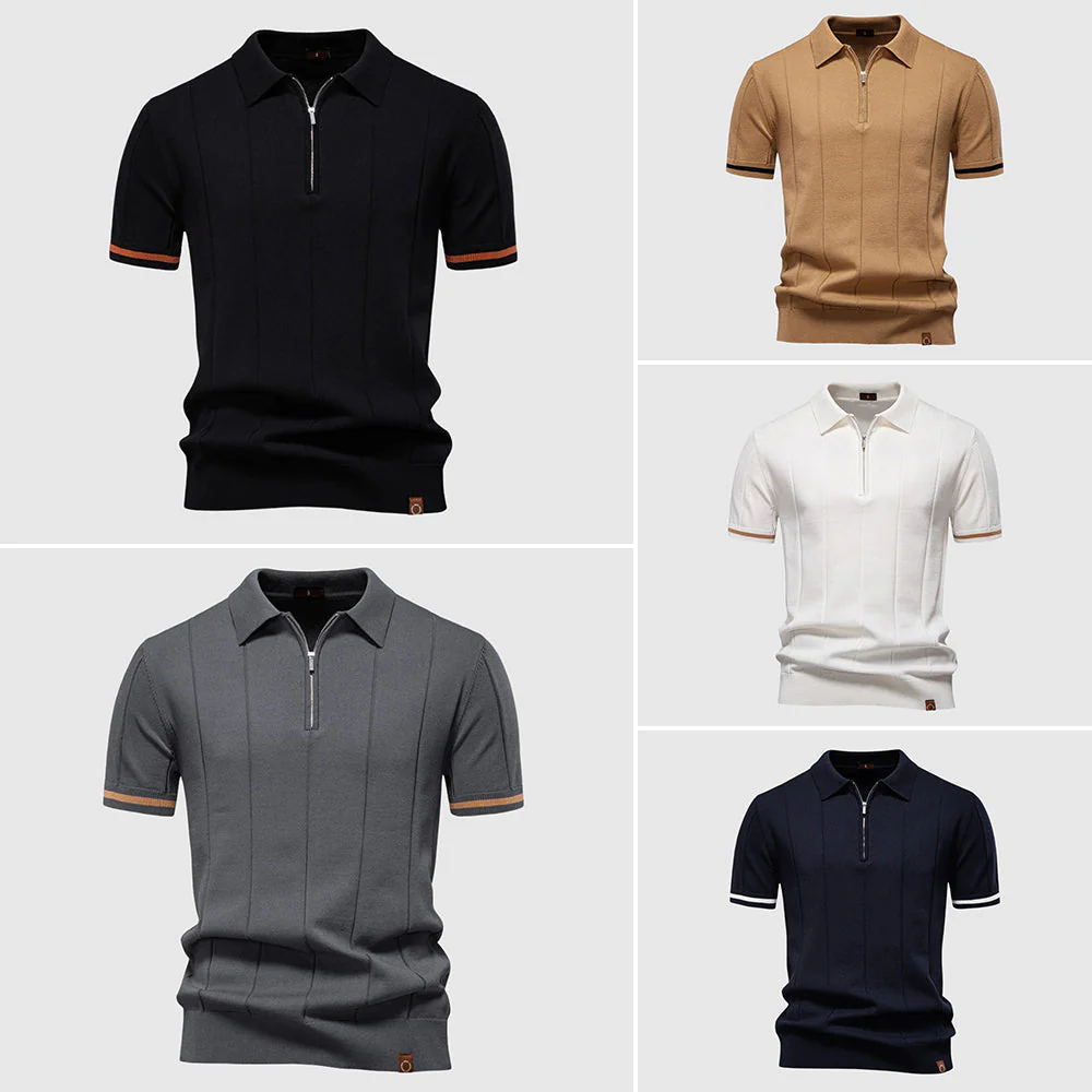 Theodore Willow MetroZip Polo Shirt - Image 6