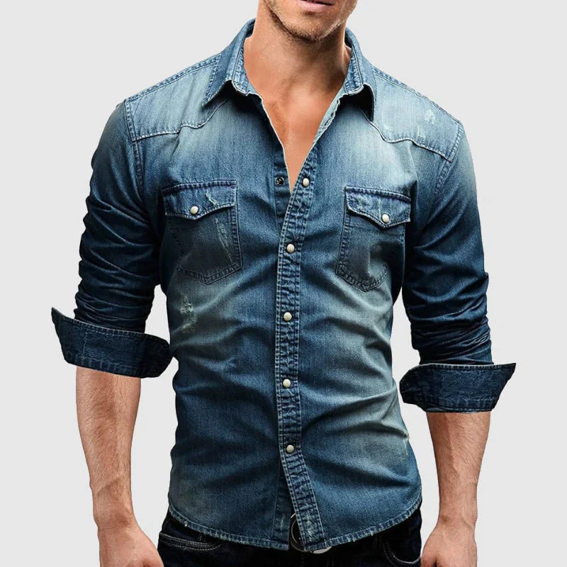 Theodore Willow Miami Denim Shirt - Image 5