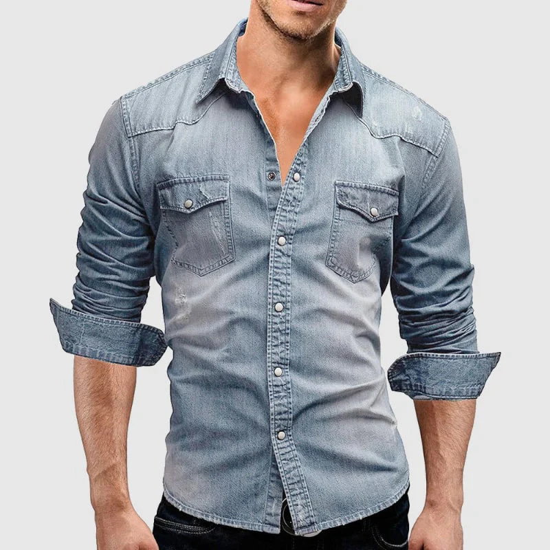 Theodore Willow Miami Denim Shirt - Image 7