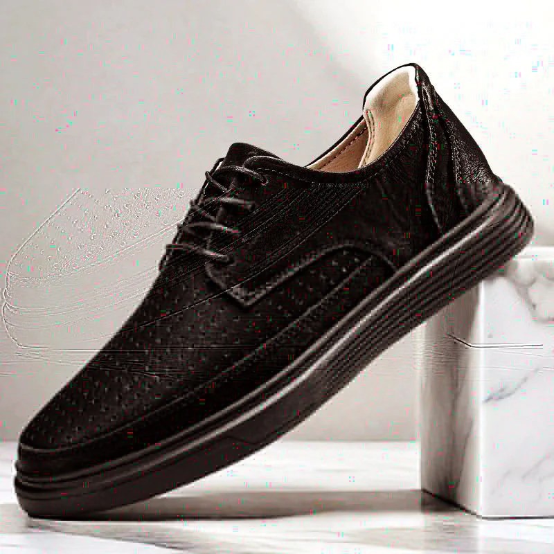 Theodore Willow Oxford Leather Shoes - Image 3