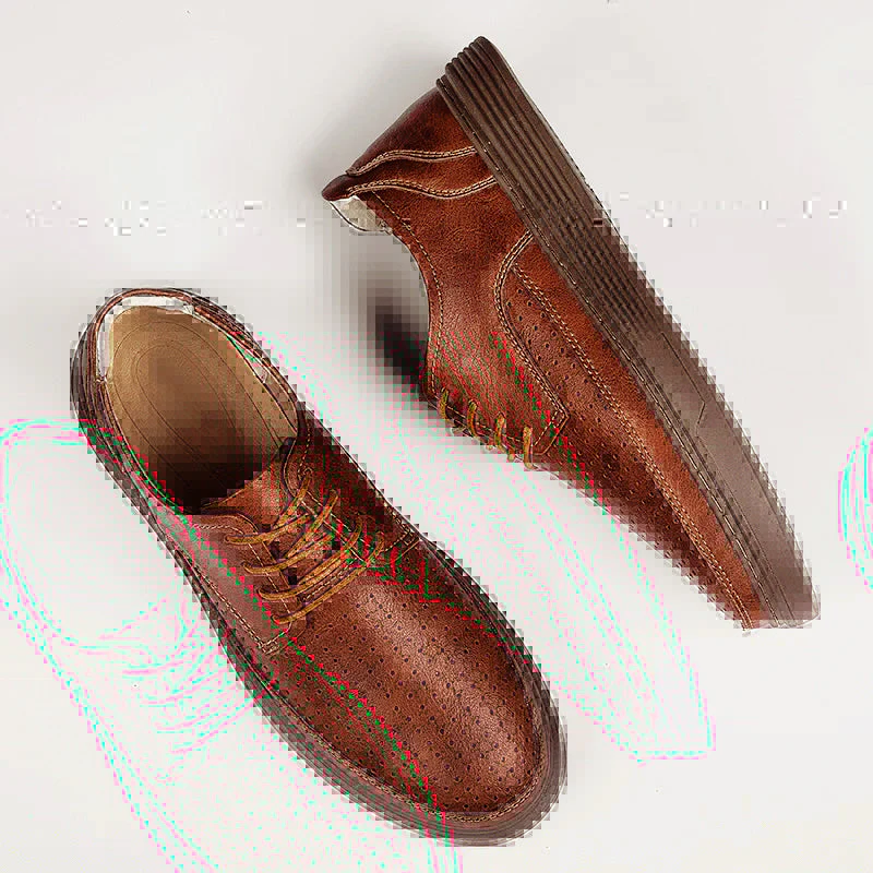 Theodore Willow Oxford Leather Shoes - Image 5