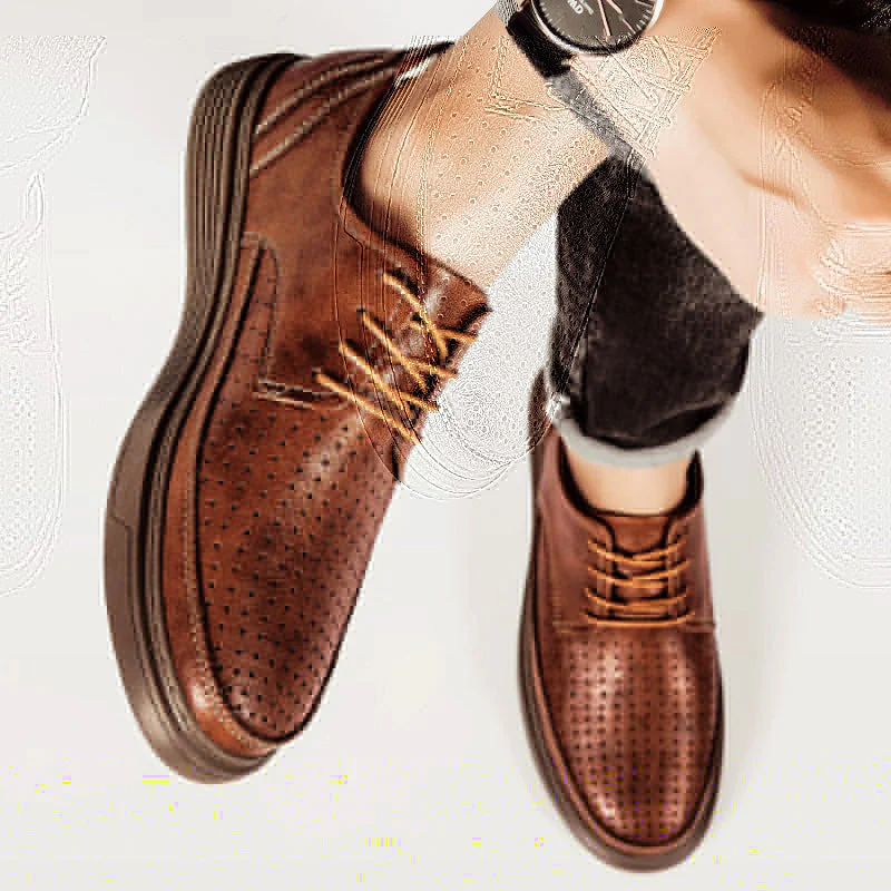 Theodore Willow Oxford Leather Shoes - Image 6