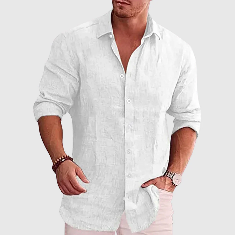 Theodore Willow Rustic Linen Shirt - Image 3