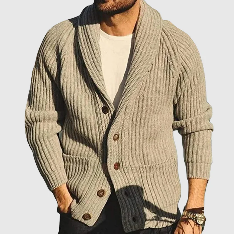 Theodore Willow Shawl Collar Cardigan - Image 3