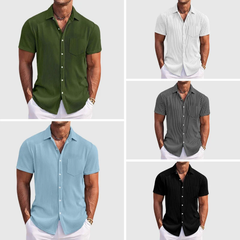 Theodore Willow Striped Summer Shirt - Image 6