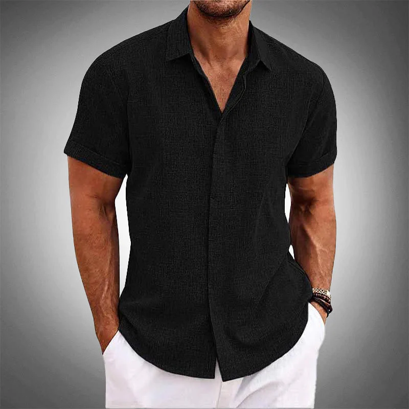 Theodore Willow Tropical Linen Shirt - Image 3